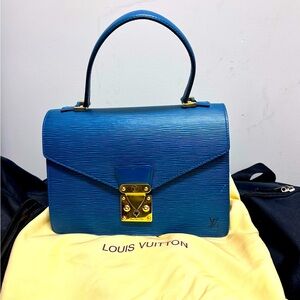 Louis Vuitton Concorde leather handbag